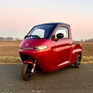 Triciclo de carga L6e de 200km de alcance, 60 <span class=keywords><strong>km</strong></span>/h, camioneta con caja, entrega eléctrica en Ciudad con homologación EEC COC - Product Image 3