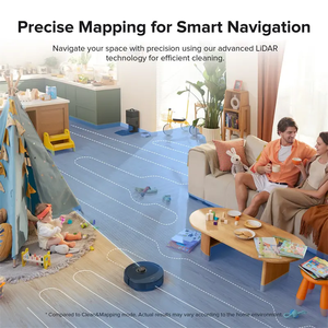 Roborock Q8 Max + Robot aspirateur vadrouille à vide automatique 7 semaines réactive Tech évitement d'obstacles 5500 Pa aspiration domestique - Product Image 6