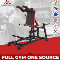 APEXHQ Équipement de musculation professionnel Hack Squat Machine pour l'entraînement de force et la musculation des jambes