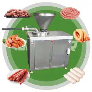 automatic sausage making machine production line industrial automatic vacuum sausage filler stuffer