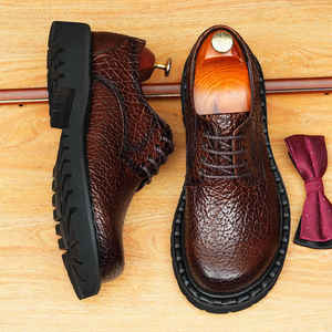 Bottes Chelsea pour hommes de haute qualité, style rétro britannique classique, à bout carré, longueur cheville, pour occasions formelles et professionnelles - Product Image 3