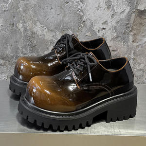 รองเท้าหนังแฟชั่น<span class=keywords><strong>73220</strong></span>สำหรับผู้ชาย, รองเท้าทำงานส้นหนาสำหรับนักธุรกิจชาย - Product Image 1