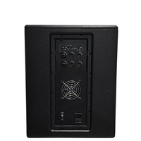 Subwoofer actif OEM ODM avec DSP, série PWSUB, 12/15/18 pouces, 1200W, haut-parleur amplifié, haut-parleur PA