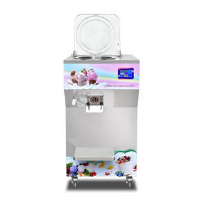Machine à glace dure commerciale Kolice ICM-25L, verticale, 90-95L/H, triphasée, 380V, refroidissement par eau, acier inoxydable - Product Image 1