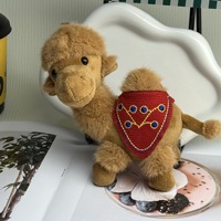 Porte-clés mignon en peluche chameau, pendentif de sac à dos en peluche chameau, cadeau pour couple et enfants