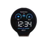 ESP32-S3 papan pengembangan Dual Core 1.28 inci IPS LCD GC9A01 Driver 2.4GHZ WI-FI BLE 5.0 LX7 240Mhz 1.28 inci IPS LCD GC9A01