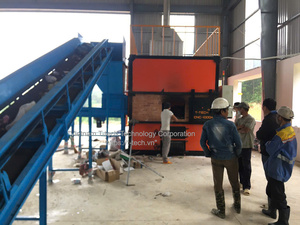 Quemador de residuos 500 TPD para crear electricidad, instalación de recolección y tratamiento de residuos, incinerador de residuos industriales - Product Image 5