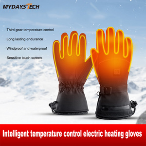 Mydays Tech <span class=keywords><strong>Gants</strong></span> <span class=keywords><strong>chauffants</strong></span> pour l'hiver avec dragonne réglable pour les sports d'extérieur, le cyclisme et le ski. - Product Image 5