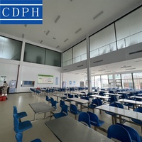 Solutions modulaires pour camps d'employés |   Maisons préfabriquées en conteneurs de style Asie du Sud-Est |   Structure en acier galvanisé pour les écoles