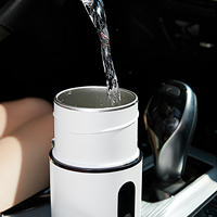 Bouilloire électrique Portable 500ML thé café bouilloire Mini voyage faire bouillir l'eau Stewable garder au chaud en acier inoxydable Shaker bouteille d'eau