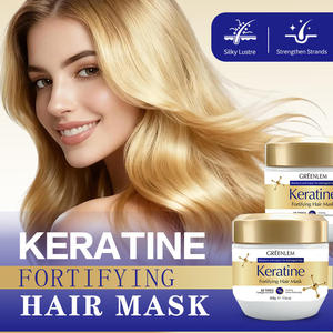 Crème réparatrice et nourrissante pour cheveux Greenlem à la kératine, masque fortifiant pour cheveux - Product Image 2