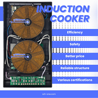 Kompor Induksi Listrik 3200W dengan Desain Ringan