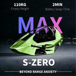 YIVTOL S-ZERO EVTOL เครื่องบินน้ำหนักเบาแบบมีคนขับ รุ่นใหม่ ความเร็ว 140 กม./ชม. เครื่องบินไฟฟ้าขึ้นลงแนวตั้ง วัสดุมาตรฐาน ผลิตในประเทศจีน - Product Image 1