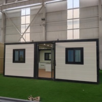 Casa Contenedor Modular Prefabricada de Acero de Ensamblaje Rápido y Reciclable con Diseño Moderno para Edificio de Oficinas