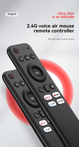 Télécommandes V9 en gros, <span class=keywords><strong>connexion</strong></span> sans fil 2,4 GHz, télécommande vocale, apprentissage infrarouge, souris aérienne pour boîtier TV - Product Image 5