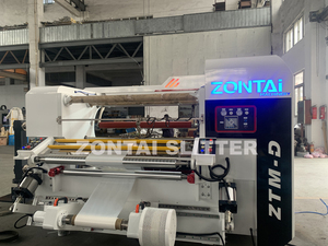 Zontai rạch và tua máy rạch Rewinder dệt vải 400 m/phút năng lực sản xuất Trắng - Product Image 4