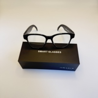 Lunettes Intelligentes avec Caméra 8MP, Appel Bluetooth, Transfert Wi-Fi, Enregistrement Vidéo, Traduction IA, pour Hommes et Femmes
