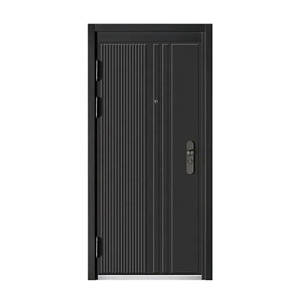 Puertas Reforzadas Modernas a <span class=keywords><strong>Precio</strong></span> de Mayoreo, Puertas de Acero Laminado en Frío de Estilo Contemporáneo para Edificios Residenciales - Product Image 3