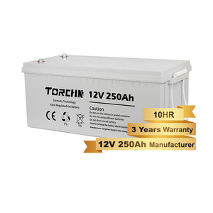 Batería de Gel TORCHN de 12v 250ah con 10 Años de Vida Útil, Batería de Gel de 12v 300ah 250 - Product Image 1