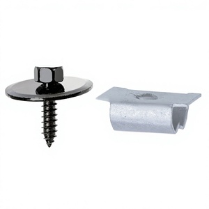 Vis et écrous de protection de carter en acier au manganèse 1001000 pour Mercedes-Benz W124 W202 W210 - Product Image 2