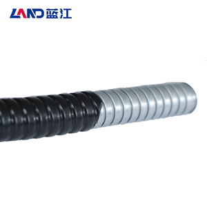 PVC tráng thép không gỉ đơn/đôi khóa kim loại linh hoạt ống thép linh hoạt ống dẫn để bảo vệ cáp - Product Image 1