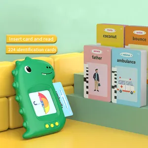 Jouet pour enfants très vendu lecteur de cartes français allemand italien espagnol anglais enfants enfants parlant flashcards flash card toy