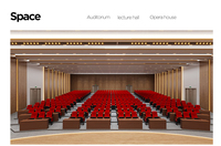 Vente en gros d'usine de chaise de cinéma et de théâtre Chaises d'église pliantes pour auditorium Chaises de théâtre VIP
