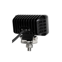 Lumière de travail LED rectangulaire de 4 pouces, 30W, étanche, 9-32V, pour camion, excavatrice, tracteur, bulldozer, chargeur, tout-terrain, UTV, SUV, voiture