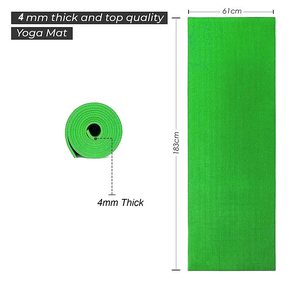 Tapis de yoga NBR écologique double face antidérapant, vente en gros, idéal pour la maison, le yoga et le Pilates, OEM - Product Image 5