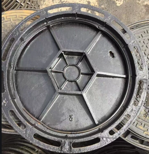 Couvercle de trou d'homme en fonte ductile rond en fonte ductile robuste - Product Image 4