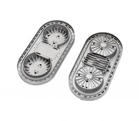 Disipador térmico de aluminio para motocicleta, disipador de calor personalizado de alta calidad, radiador de fundición a presión de aluminio