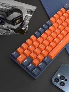 61 Key <span class=keywords><strong>Split</strong></span> Mechanisch Gaming Toetsenbord 26 Toets Anti Ghosting Type C Bedrade Verbinding Mechanisch Toetsenbord Voor Competitief Spel - Product Image 5