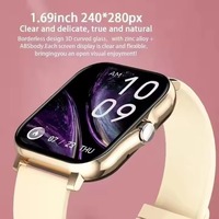 Nuevo Reloj Inteligente de Moda con Llamada BT, Pantalla Táctil Resistente al Agua, para Hombre y Mujer, Deportivo y de Fitness