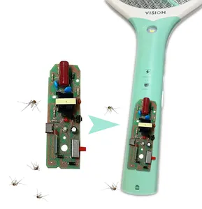 Raquete Swatter Placa De Circuito De Mosquito Armadilha De Mosquito Swatter Killer Raquete Pcb Fabricação Mosquito Bat Pcb Board