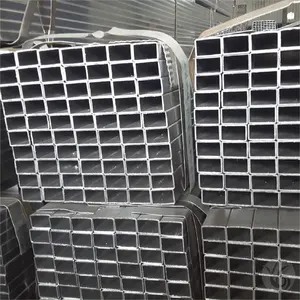 Cheapest Price Custom Galvanized Square Hollow Section Steel Pipe High Quality Gi Square Tube For Gate Design