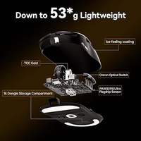 NOUVEAU ATK Dragonfly A9 Series Souris de jeu sans fil légère, souris de jeu tri-mode, batterie longue durée, souris de jeu