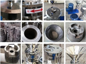 Sauce au poivre Silver Maker 50 kg/H Ligne de <span class=keywords><strong>beurre</strong></span> d'arachide Moulin colloïdal horizontal pour émulsion de tomate - Product Image 4