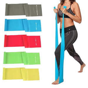 Bande de Résistance TPE 1,5M 2M Élastique pour Yoga et Fitness, Résistance Moyenne, Tous Âges - Product Image 1
