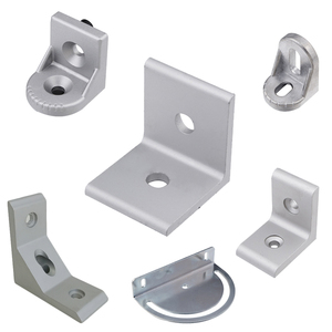 Support d'angle en fer inoxydable, 5 pièces, Angle de <span class=keywords><strong>120</strong></span> degrés - Product Image 4