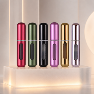 Trending 5ml Pocket Travel <b>Perfume</b> Atomizer Bottle Multi Colors Bottom Pump Liquid Spray <b>Dispenser</b> - Product Image 1