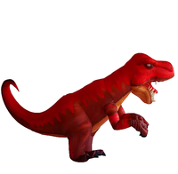 PDYEAR Ballon géant gonflable dinosaure - Durable, résistant au soleil, imperméable, pleine couleur, ventilateur intégré, utilisation extérieure, taille personnalisée