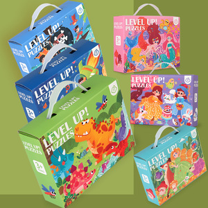 Vente en gros de puzzles éducatifs en bois de 60 pièces avec boîte cadeau pour les enfants de 2 à 4 ans, jouet portable unisexe pour enfants - Product Image 5