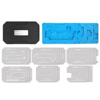 RELIFE RL-601T 25 en 1 pour iPhone X à 16PM Carte mère couche intermédiaire Plate-forme de plantation d'étain Set BGA Reballing Stencil Kit
