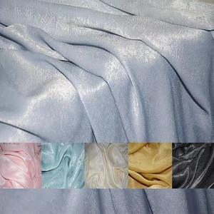 Tessuto <span class=keywords><strong>Stin</strong></span> all'Ingrosso, Materiale Morbido in Poliestere, Raso di Seta Crepe all'Ingrosso per Abiti Formali da Donna - Product Image 1