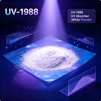 ZHUOTAI UV-1988 (PR25) Absorbeur UV CAS 7443-25-6 Poudre cristalline blanche pure à 99% Stabilisateur de lumière Additif anti-jaunissement de qualité supérieure
