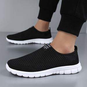 Chaussures de sport décontractées légères et respirantes en maille pour hommes et femmes, idéales pour la course et la marche en extérieur - Product Image 5