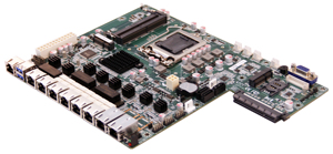 Bo mạch chủ LGA 1151 <span class=keywords><strong>Intel</strong></span> 100 loạt Chipset <span class=keywords><strong>B150</strong></span> DDR4 Bộ nhớ 32GB máy tính để bàn Com LAN VGA Wifi 4 gam Mainboard tường lửa - Product Image 4