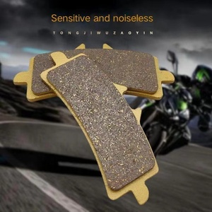 Nouvelles plaquettes de frein pour <span class=keywords><strong>moto</strong></span> KIM SMR 450 sans amiante pour modèles GSXR 750/GSX 1100/1300/Supermoto/Katana-ZBY Z-709 102x41.66x7.5mm - Product Image 6