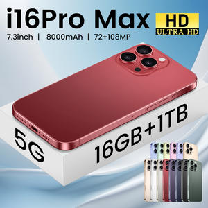 มีสินค้าพร้อมส่ง จัดส่งรวดเร็ว สมาร์ทโฟน 5G รุ่น I16 Pro ระบบปฏิบัติการ Android 14 ปลดล็อคแล้ว กล้อง Deca Core ความละเอียดสูง หน้าจอ 120Hz แบตเตอรี่ 8000mAh+ โปรโมชั่นจากโรงงาน - Product Image 5