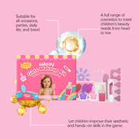 Coffret Maquillage Enfant Wiieey – Kit Cosmétique Fille pour Jeu d'Imitation (Rouge à Lèvres, Fard à Paupières, Vernis à Ongles, Huile à Lèvres) – Vente en Gros Marque Privée